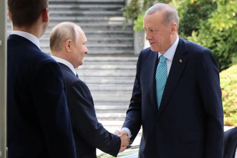 Tổng thống Nga gặp người đồng cấp Thổ Nhĩ Kỳ bên bờ Biển Đen -0