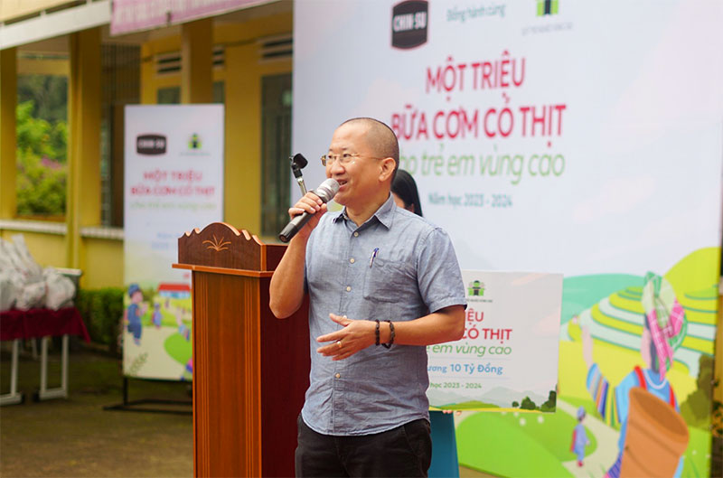 CHIN-SU tài trợ “Một triệu bữa cơm có thịt” cho trẻ vùng cao -0