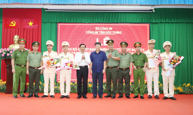 Thành lập Phòng An ninh mạng và phòng chống tội phạm sử dụng công nghệ cao Công an tỉnh Sóc Trăng -0