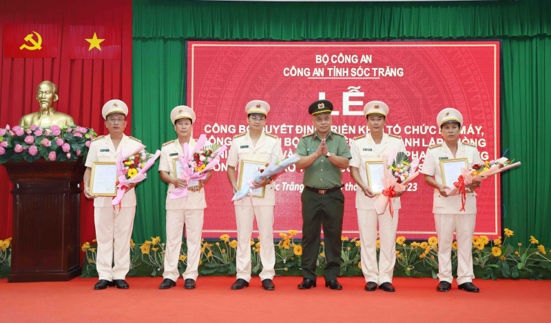 Thành lập Phòng An ninh mạng và phòng chống tội phạm sử dụng công nghệ cao Công an tỉnh Sóc Trăng -0