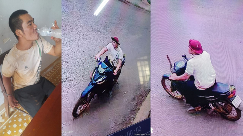 Một trại viên cai nghiện ma túy bỏ trốn và cướp xe máy người đi đường -0