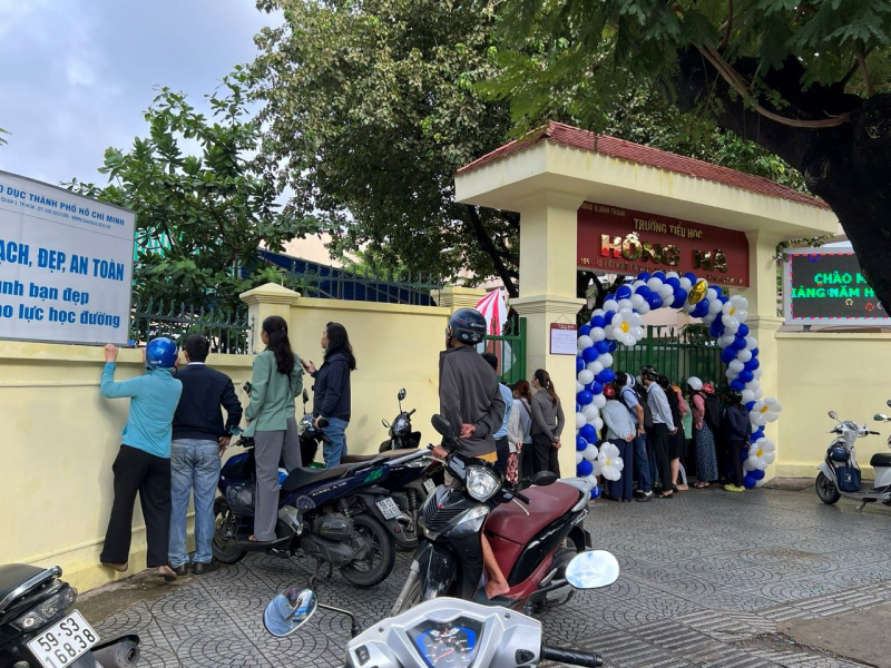 Học sinh TP Hồ Chí Minh vui tươi ngày khai giảng năm học mới -0