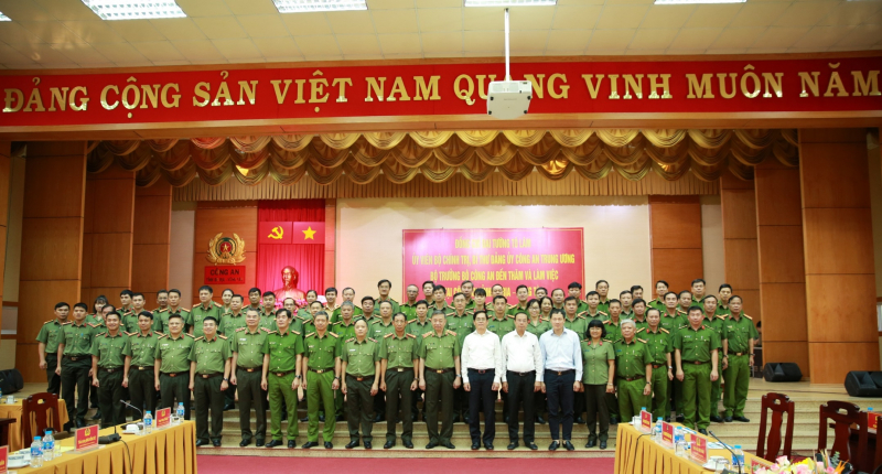 Bộ trưởng Tô Lâm thăm và làm việc tại Công an tỉnh Bà Rịa-Vũng Tàu -0