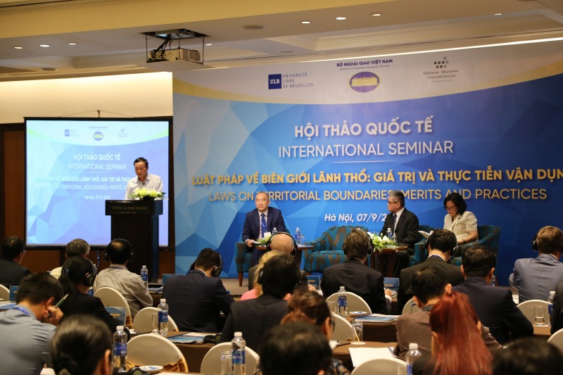 Int'l seminar on merits and practices of laws on territorial boundaries -0