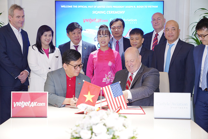 Vietjet và Tập đoàn Carlyle ký kết tài trợ tàu bay trị giá 550 triệu USD -0