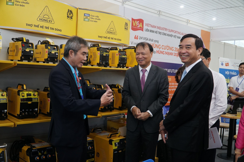 120 doanh nghiệp trong nước và quốc tế tham gia Hội chợ triển lãm công nghiệp hỗ trợ và chế biến chế tạo  -1