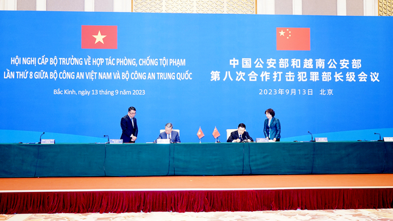 Việt Nam – Trung Quốc tăng cường hợp tác phòng, chống tội phạm -1