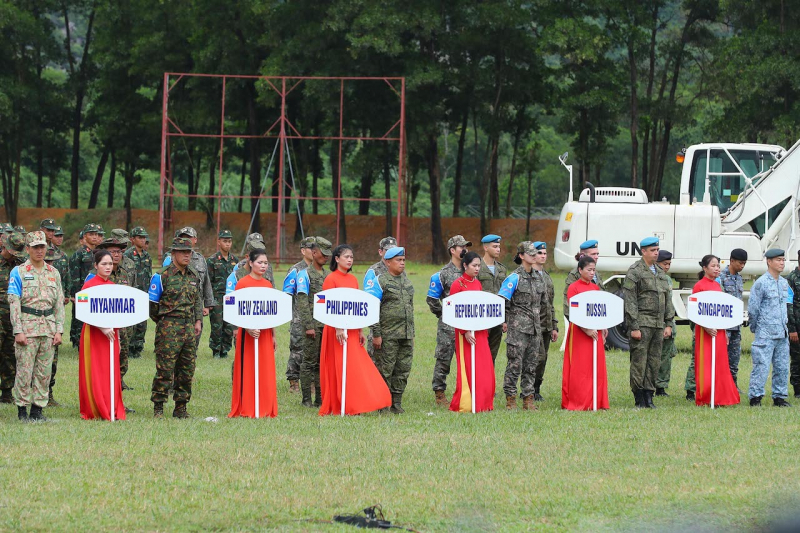 Khai mạc Chương trình đánh giá năng lực cho lực lượng chuẩn bị tham gia gìn giữ hòa bình Liên hợp quốc -1