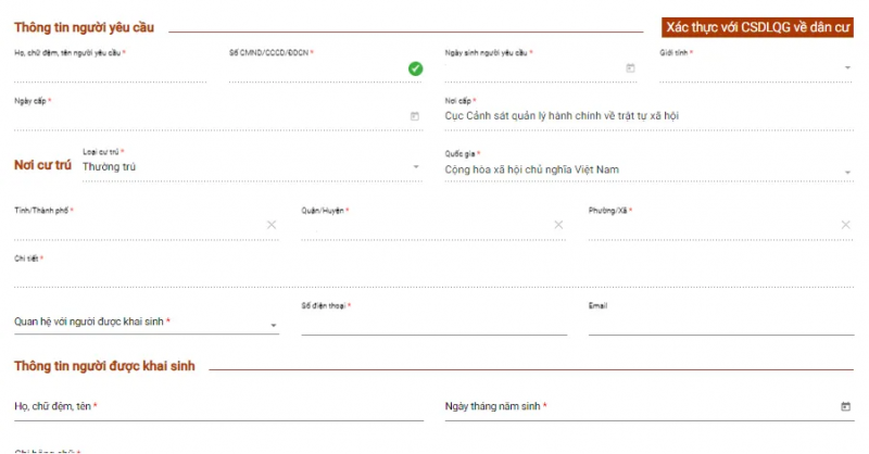 Hướng dẫn thủ tục hành chính liên thông cấp thẻ BHYT cho trẻ em dưới 6 tuổi -0