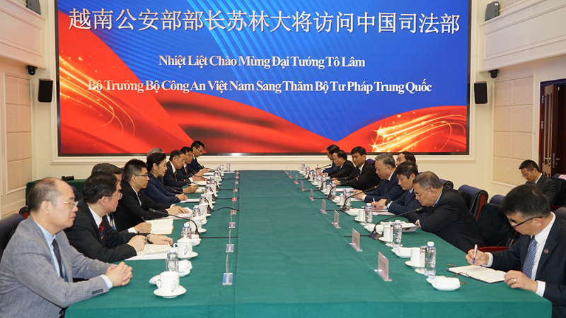 Việt Nam – Trung Quốc siết chặt hợp tác trong lĩnh vực thực thi pháp luật -0