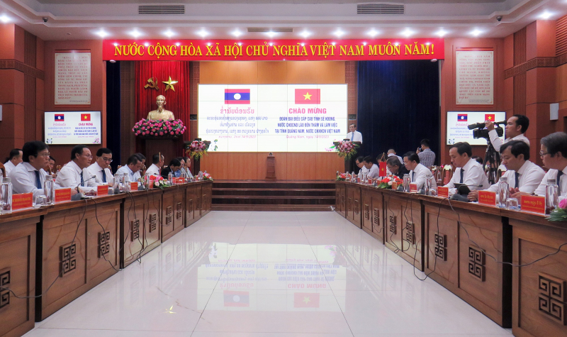 Tăng cường mối đoàn kết, hữu nghị đặc biệt và hợp tác toàn diện Quảng Nam - Sê Koong -0