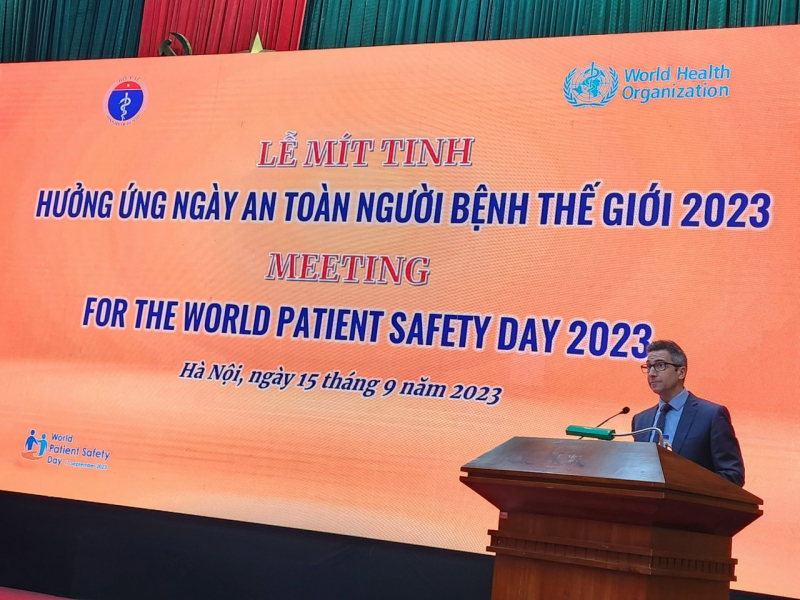 An toàn người bệnh phải đặt lên hàng đầu -0