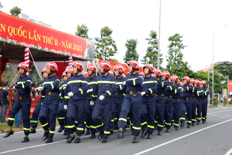 Công an TP Hồ Chí Minh nhất toàn đoàn Hội thi thể thao nghiệp vụ PCCC và CNCH toàn quốc lần thứ II-2023 -0
