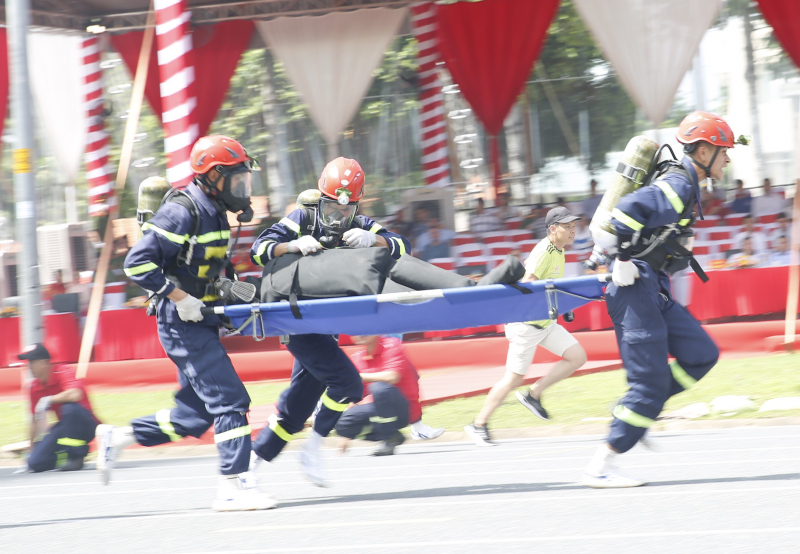 Công an TP Hồ Chí Minh nhất toàn đoàn Hội thi thể thao nghiệp vụ PCCC và CNCH toàn quốc lần thứ II-2023 -2