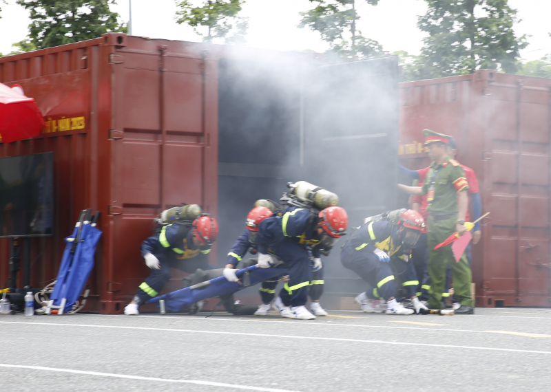 Công an TP Hồ Chí Minh nhất toàn đoàn Hội thi thể thao nghiệp vụ PCCC và CNCH toàn quốc lần thứ II-2023 -3