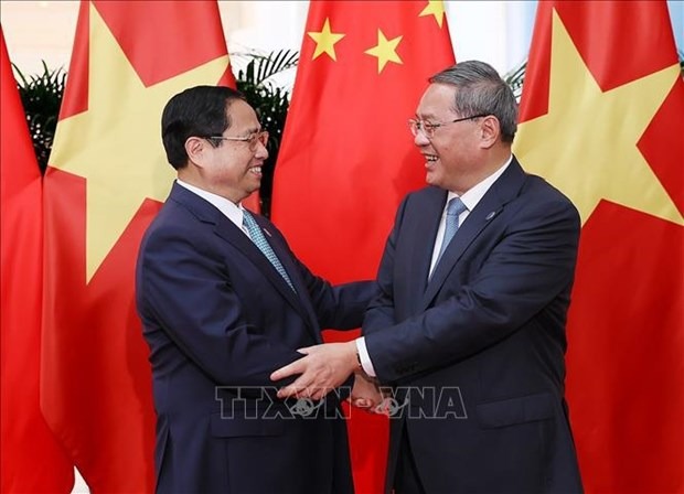 Vietnamese, Chinese PMs hold talks -0