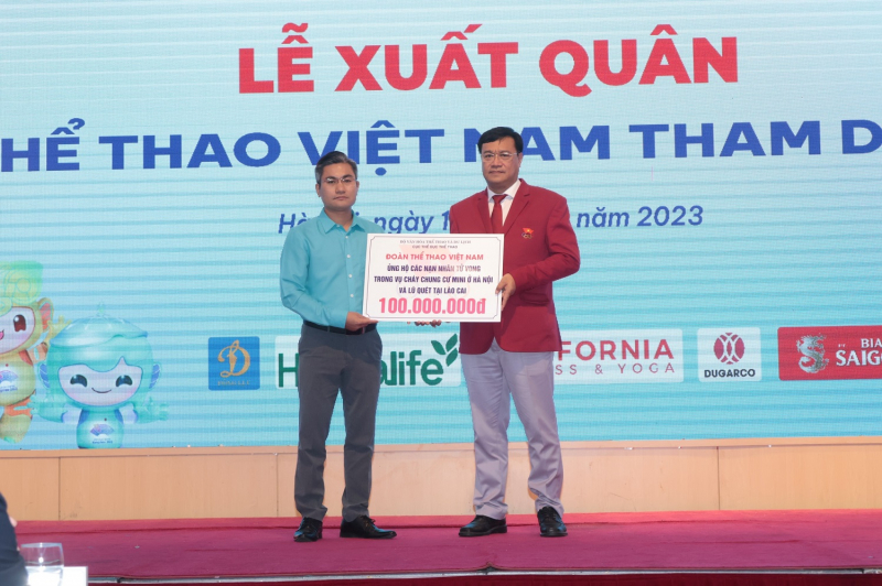 Hành động đẹp của Thể thao Việt Nam trước khi lên đường dự ASIAD 19 -0
