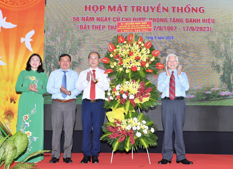 Kỷ niệm 56 năm ngày Củ Chi được phong tặng danh hiệu “Đất thép Thành đồng” -0