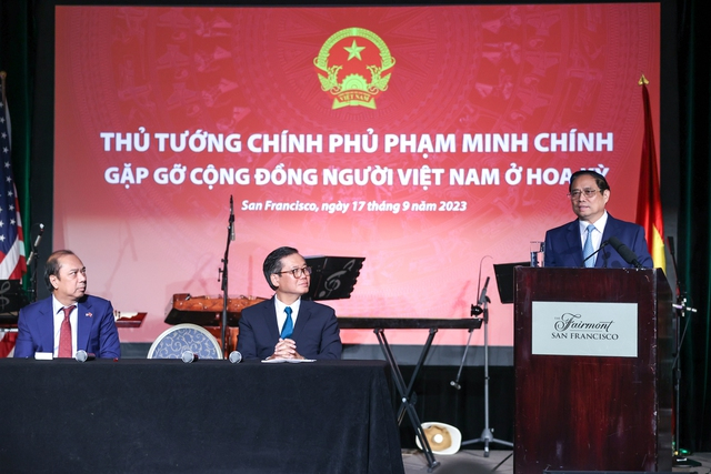 Thủ tướng Phạm Minh Chính gặp gỡ cộng đồng người Việt Nam tại Hoa Kỳ -0