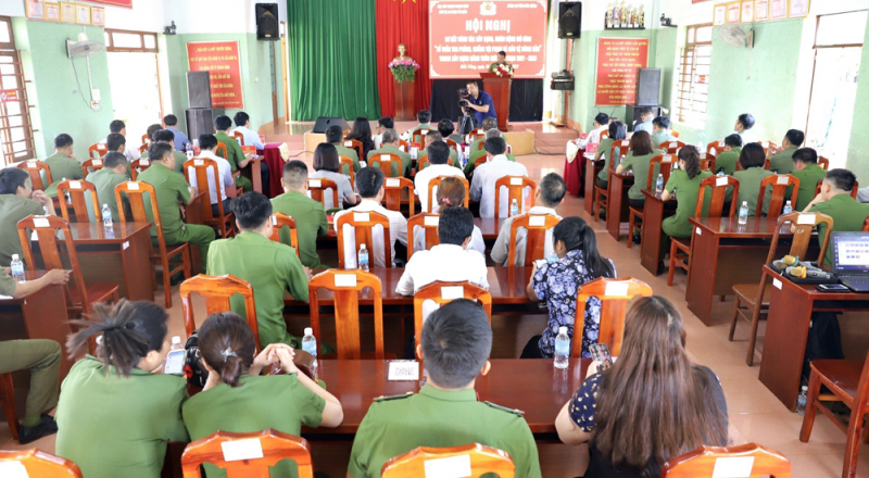 Tổ chức hội nghị sơ kết mô hình “Tổ tuần tra phòng, chống tội phạm và bảo vệ nông sản” -0