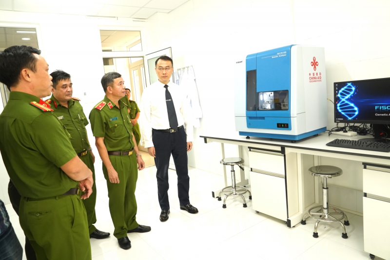 Khánh thành phòng thí nghiệm giám định AND do Chính phủ Trung Quốc viện trợ thiết bị -1