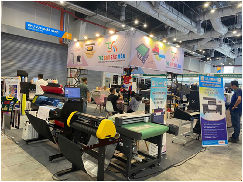 Triển lãm quốc tế về ngành in thêu, dệt may tại Bình Dương -0