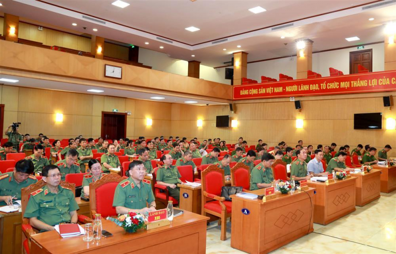 Ministry of Public Security discusses inspection activities in Public Security Forces -0