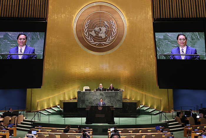 Phát biểu của Thủ tướng Phạm Minh Chính tại Phiên thảo luận chung cấp cao Đại hội đồng Liên hợp quốc -0