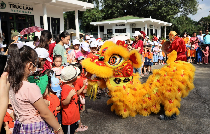 Tưng bừng vui đón Trung thu sớm kết hợp khám phá khoa học tại Bảo tàng Dân tộc học Việt Nam -0