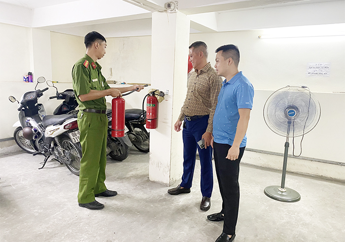 Rà soát an toàn PCCC chung cư, nhà trọ ở Cố đô Huế -0