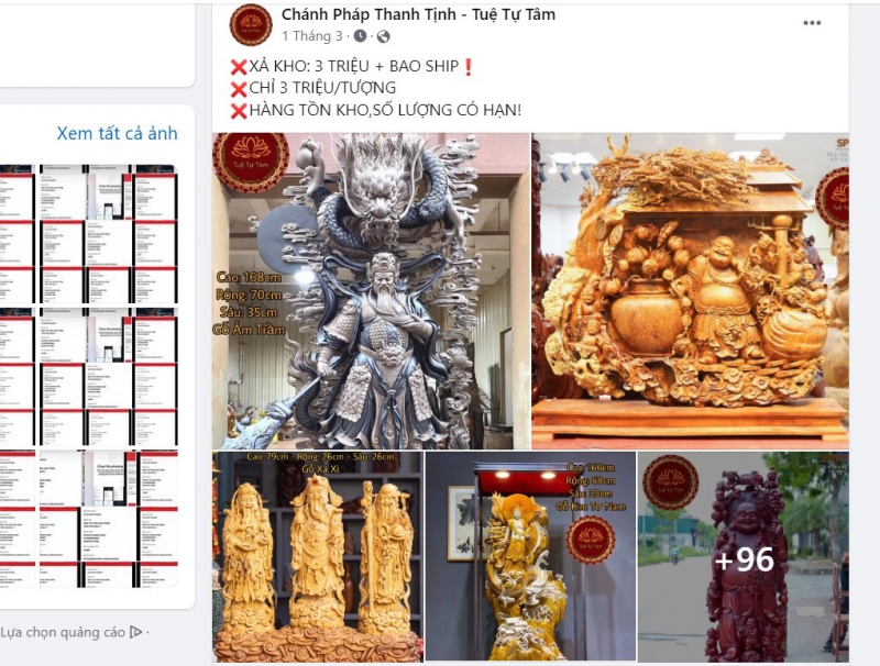 Lừa bán tượng gỗ, 3.000 người dính bẫy, thu lợi bất chính hơn 6 tỷ đồng -0