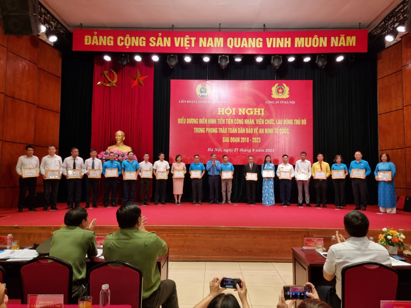 92 điển hình trong công nhân viên chức lao động và các cán bộ công đoàn, Công an được tôn vinh  -0
