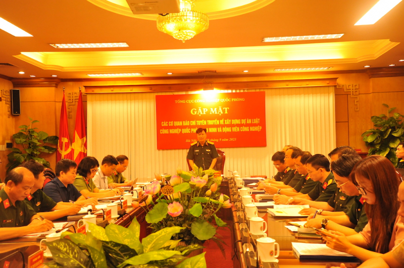 Bám sát thực tiễn để xây dựng, hoàn thiện dự án Luật Công nghiệp quốc phòng, an ninh và động viên công nghiệp -1