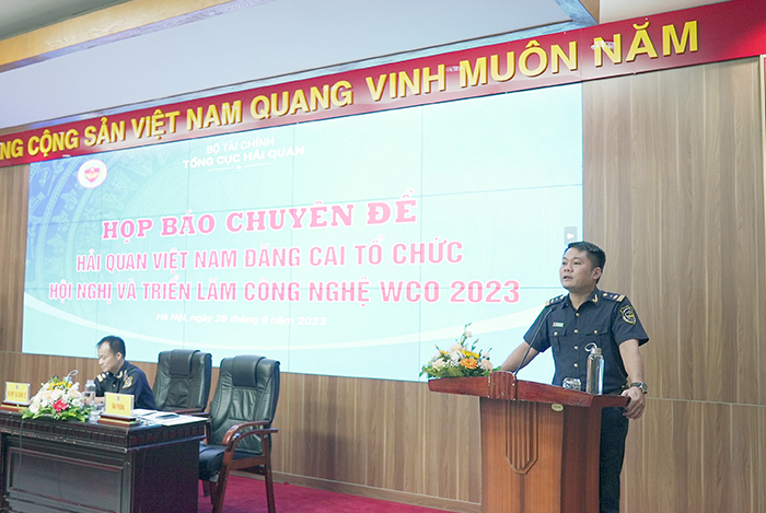 Hải quan Việt Nam đăng cai tổ chức Hội nghị và Triển lãm Công nghệ của WCO năm 2023 -0