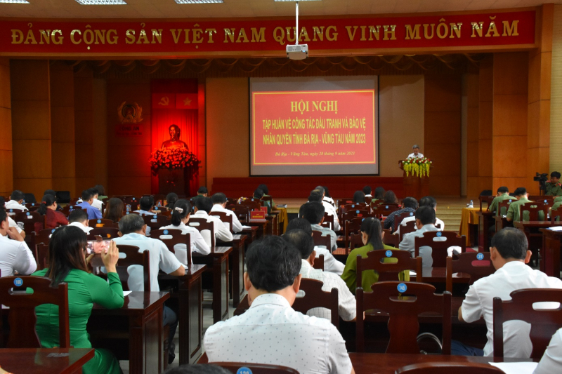 Bà Rịa – Vũng Tàu tổ chức Hội nghị tập huấn công tác nhân quyền -0
