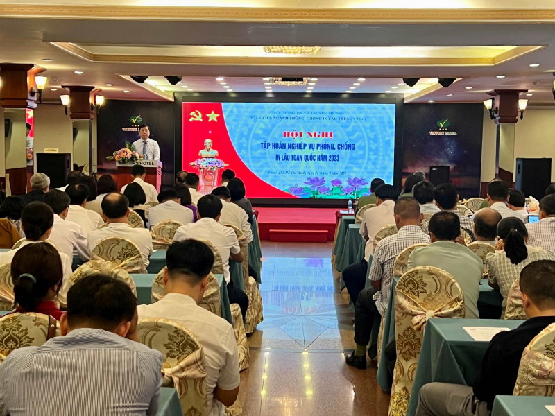Hội nghị tập huấn nghiệp vụ phòng, chống in lậu toàn quốc -0