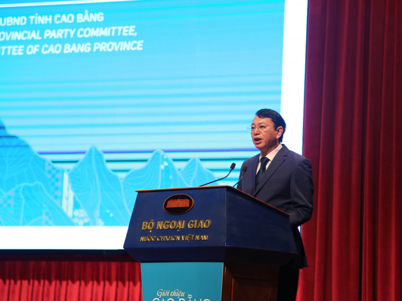 Quảng bá tiềm năng phát triển của Cao Bằng đến với bạn bè quốc tế -0