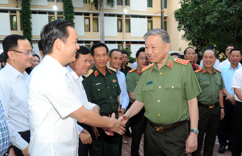 Bộ Công an gặp mặt Lớp bồi dưỡng kiến thức quốc phòng, an ninh đối tượng 1, Khóa 92 -2