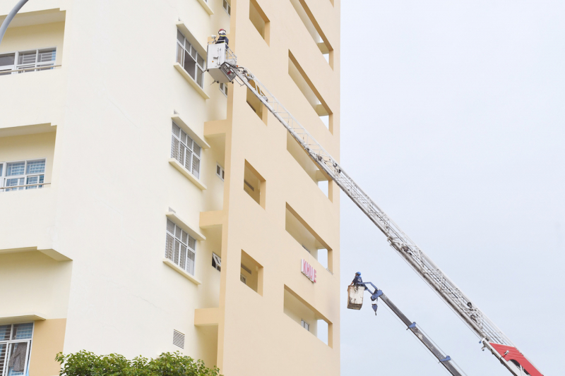 Trà Vinh diễn tập phương án chữa cháy và cứu nạn, cứu hộ cấp tỉnh năm 2023 -0