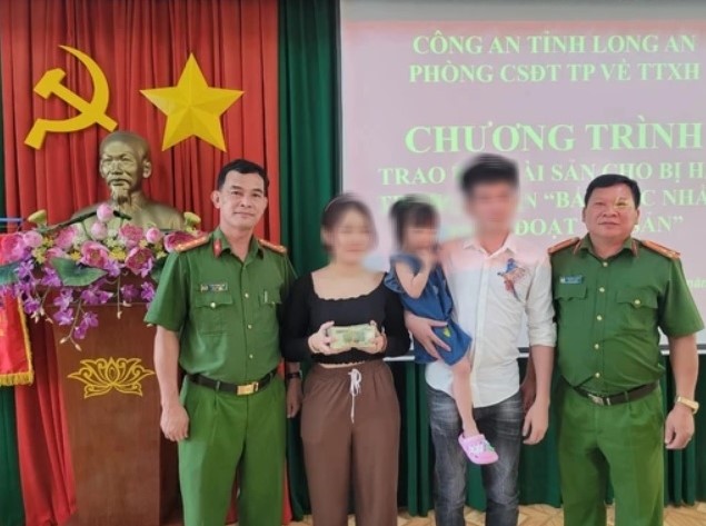 Long An trao thưởng nóng cho các lực lượng phá vụ án bắt cóc đòi 2 tỷ tiền chuộc -0