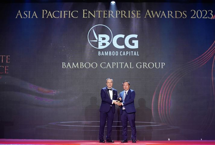 Bamboo Capital và Tracodi nhận giải doanh nghiệp xuất sắc Châu Á 2023 -0