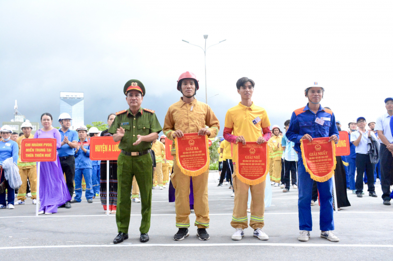 Thừa Thiên Huế bế mạc Hội thao nghiệp vụ chữa cháy và cứu nạn, cứu hộ -0