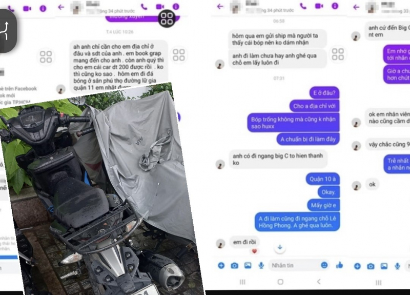 Giả làm “người tốt” trả lại giấy tờ xe rồi lừa lấy luôn xe máy -0