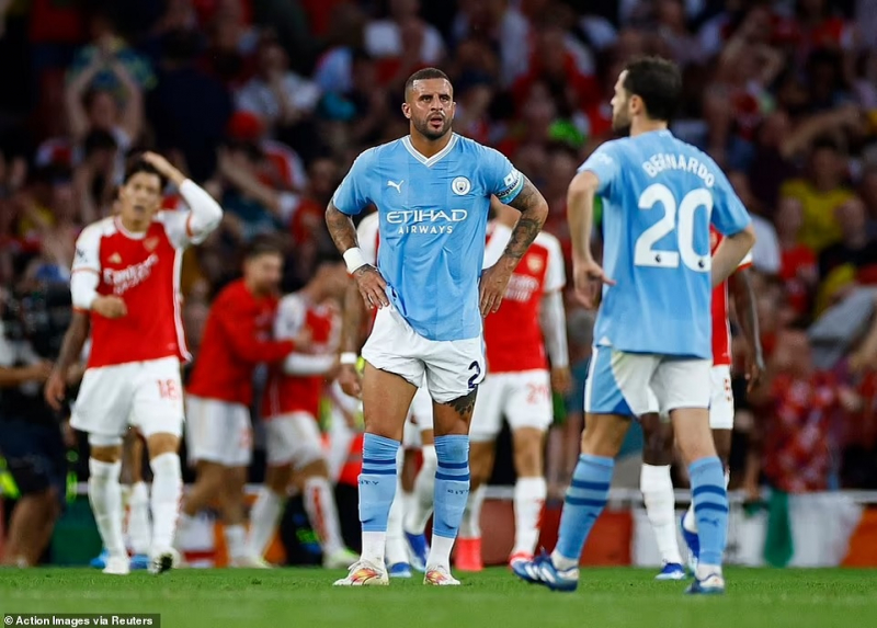 Cầu thủ Man City "phát hoả" sau thất bại trước Arsenal - Báo Công an Nhân  dân điện tử