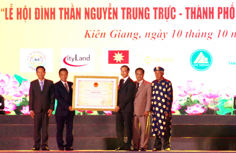Lễ hội Đình thần Nguyễn Trung Trực - TP Rạch Giá được công nhân Di sản văn hóa phi vật thể cấp Quốc gia -0