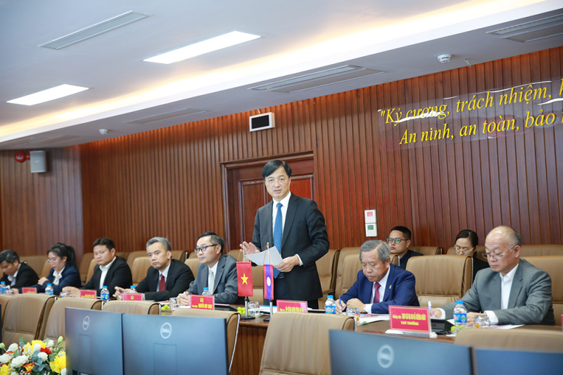 Tăng cường hợp tác trong lĩnh vực chuyển đổi số với Lào -0