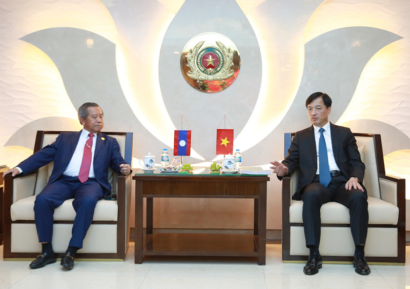 Tăng cường hợp tác trong lĩnh vực chuyển đổi số với Lào -0