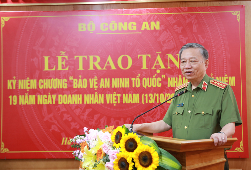 Ghi nhận sự đóng góp của các doanh nghiệp trong sự nghiệp bảo vệ ANTT -0