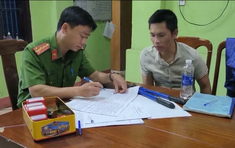 Tuần tra đêm tóm gọn gã “đạo chích” có nhiều tiền án, tiền sự -0