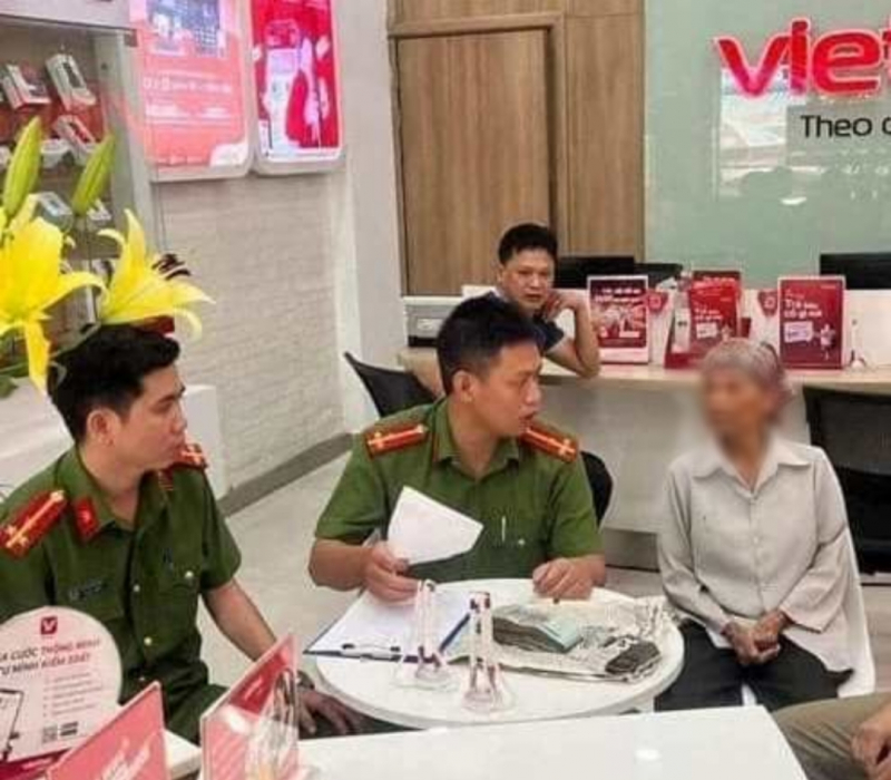 Bà cụ suýt bị lừa mất 70 triệu đồng qua không gian mạng -0